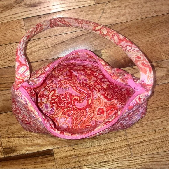 Vera Bradley Large hobo shoulder bag in Sherbet - Picture 5 of 8